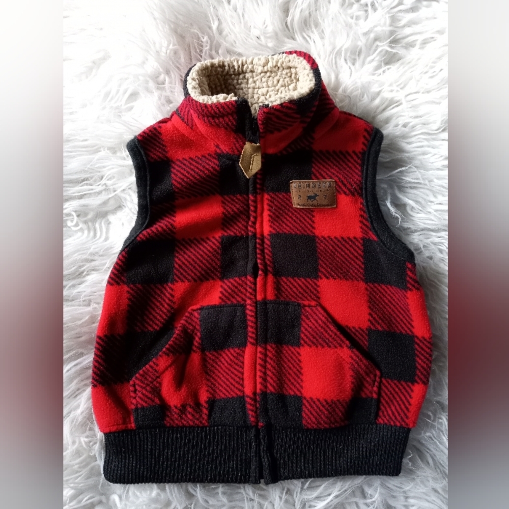 3 Months Carter's Plaid Baby Vest